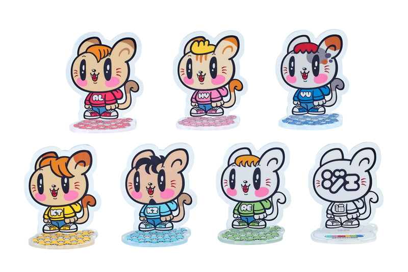 GENERATIONSの新公式キャラクター「ジェ猫」がプライズに