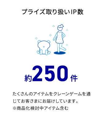 プライズ取り扱い